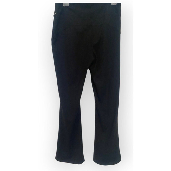 Jones & Co Jones New York High Waist Black Bootcut Knit Leggings Size Small NWOT - Picture 2 of 5